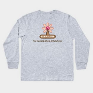 LAX-A-DAISY Kids Long Sleeve T-Shirt